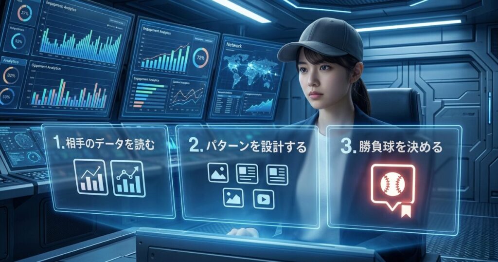 SNS配球の設計3ステップ